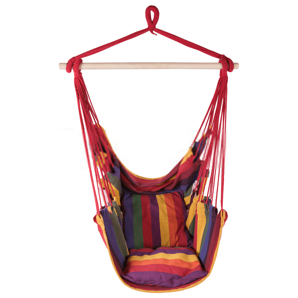 Hammock-With-Red-and-Yellow-Stripes